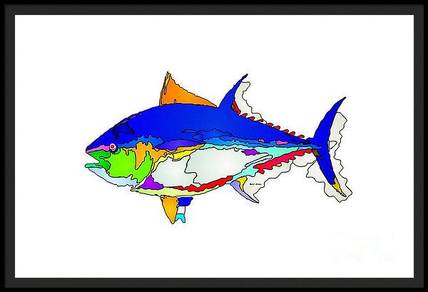 Framed Print - Bluefin Tuna