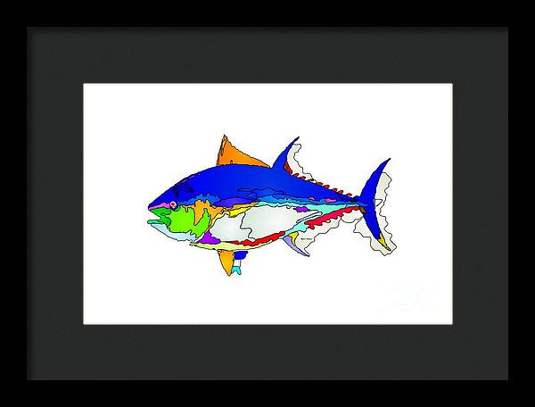 Framed Print - Bluefin Tuna