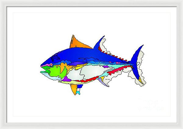 Framed Print - Bluefin Tuna