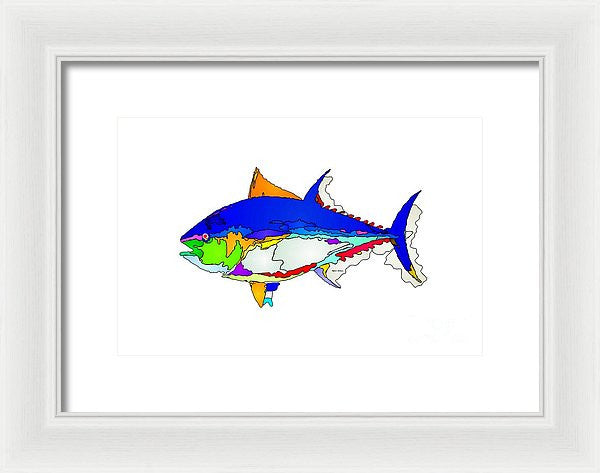 Framed Print - Bluefin Tuna