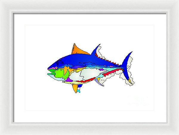 Framed Print - Bluefin Tuna