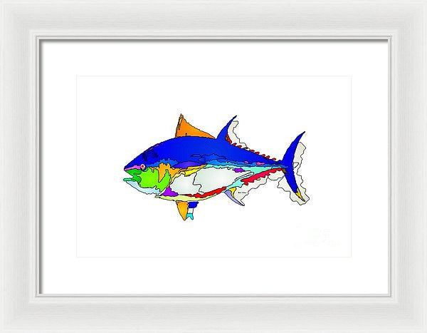 Framed Print - Bluefin Tuna