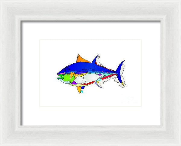 Framed Print - Bluefin Tuna