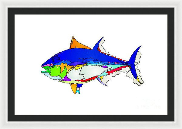 Framed Print - Bluefin Tuna