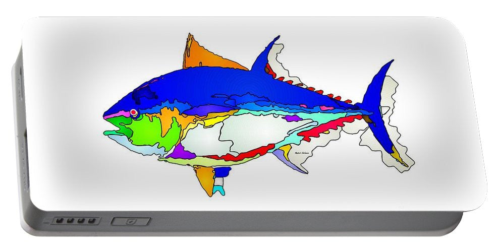 Portable Battery Charger - Bluefin Tuna