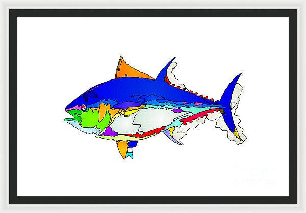 Framed Print - Bluefin Tuna