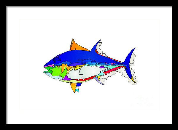 Framed Print - Bluefin Tuna