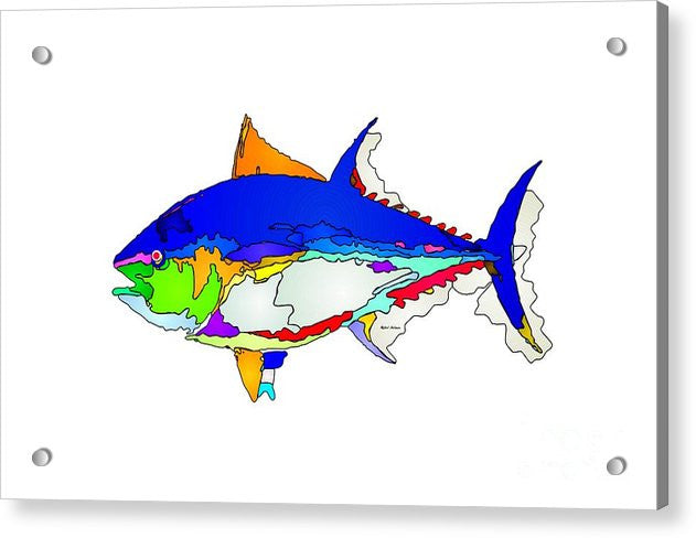 Acrylic Print - Bluefin Tuna