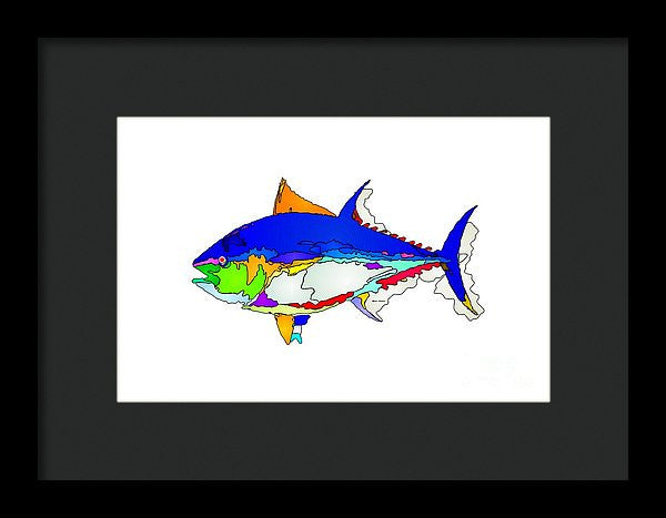 Framed Print - Bluefin Tuna