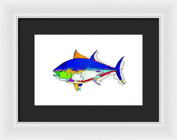 Framed Print - Bluefin Tuna