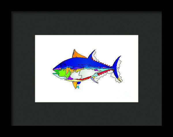 Framed Print - Bluefin Tuna