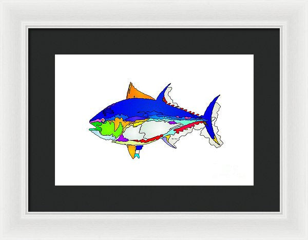 Framed Print - Bluefin Tuna