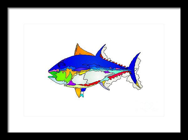 Framed Print - Bluefin Tuna