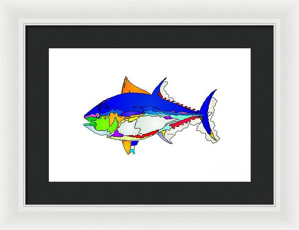 Framed Print - Bluefin Tuna