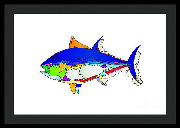 Framed Print - Bluefin Tuna