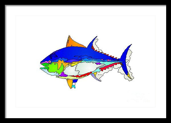 Framed Print - Bluefin Tuna