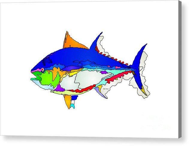 Acrylic Print - Bluefin Tuna