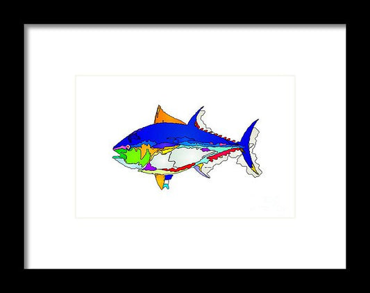 Framed Print - Bluefin Tuna
