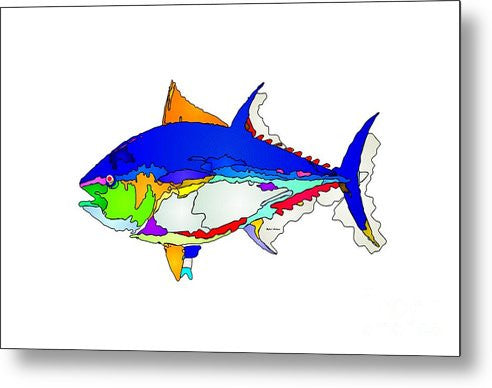 Metal Print - Bluefin Tuna