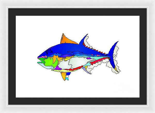 Framed Print - Bluefin Tuna