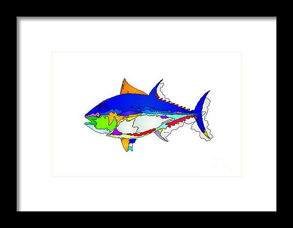 Framed Print - Bluefin Tuna