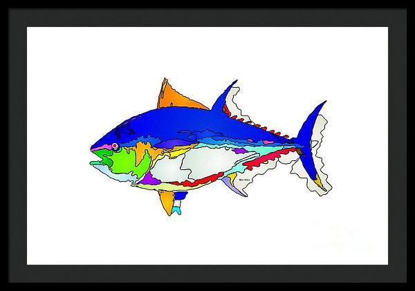 Framed Print - Bluefin Tuna