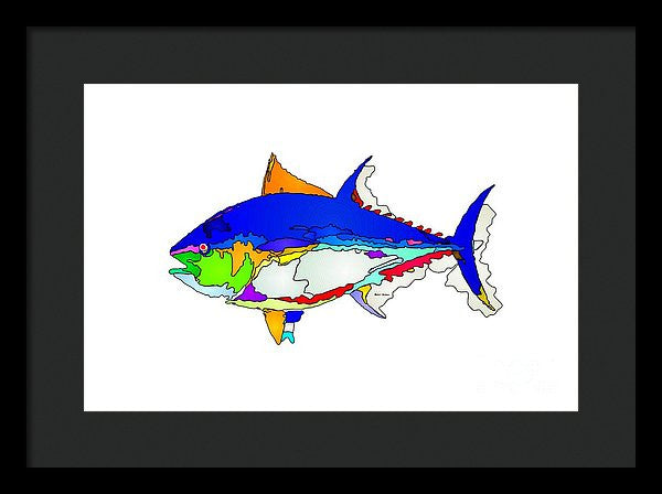 Framed Print - Bluefin Tuna