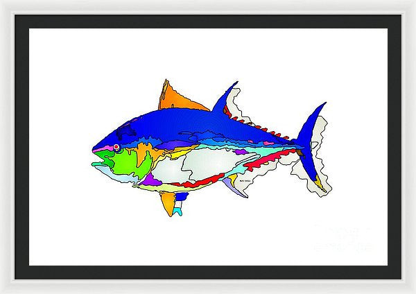 Framed Print - Bluefin Tuna