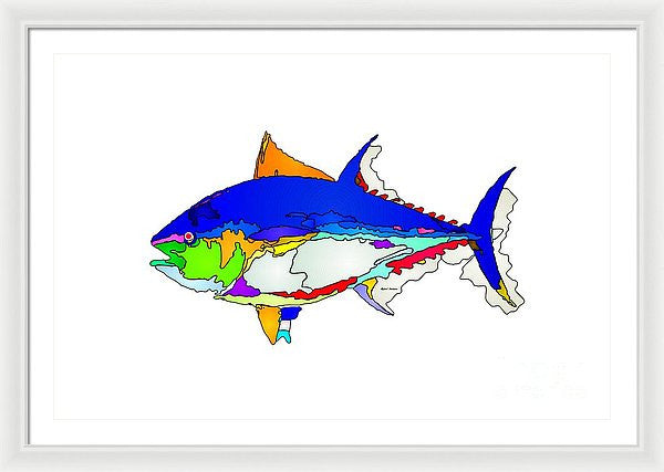 Framed Print - Bluefin Tuna