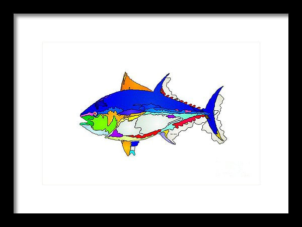 Framed Print - Bluefin Tuna