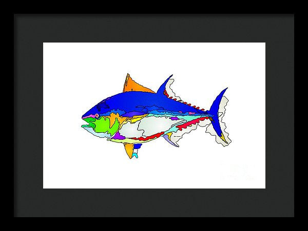 Framed Print - Bluefin Tuna