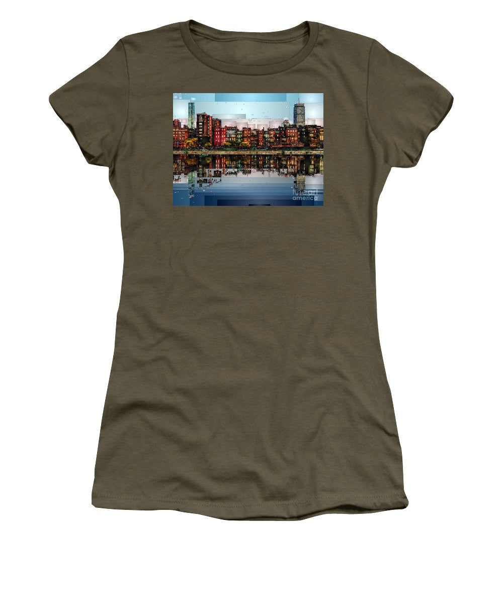 Women's T-Shirt (Junior Cut) - Boston, Massachusetts