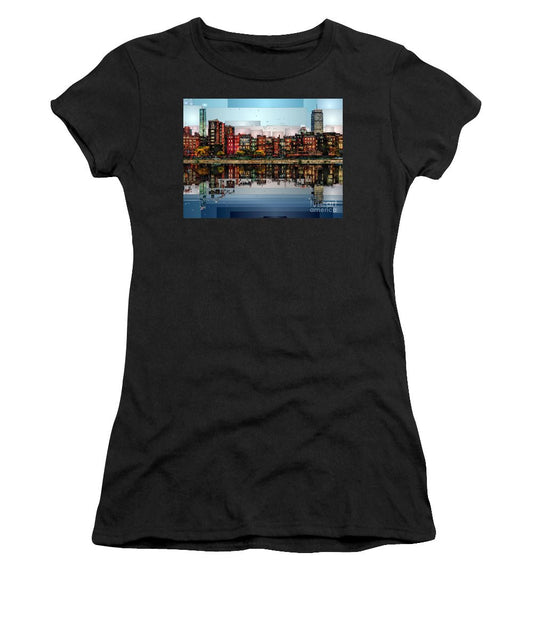 T-shirt pour femme (coupe junior) - Boston, Massachusetts