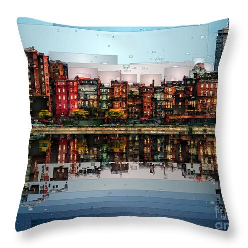 Throw Pillow - Boston, Massachusetts