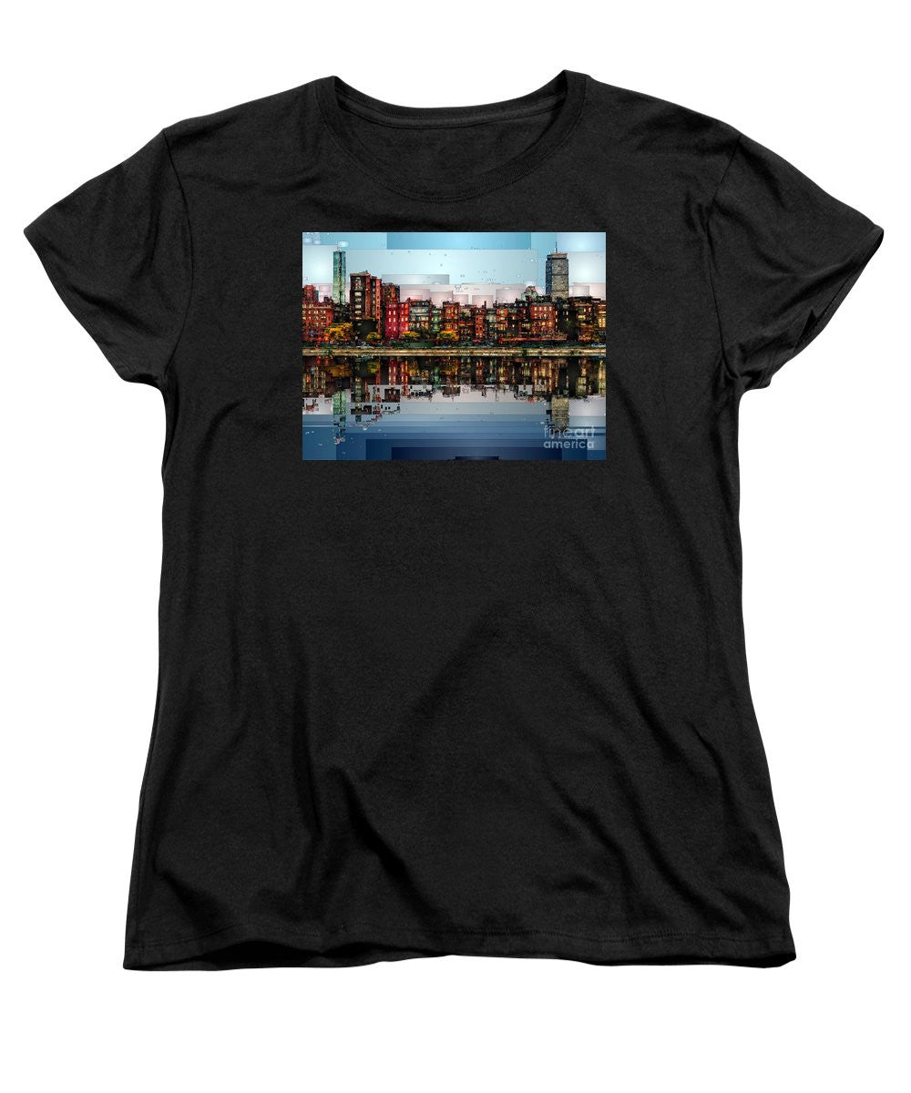 Women's T-Shirt (Standard Cut) - Boston, Massachusetts