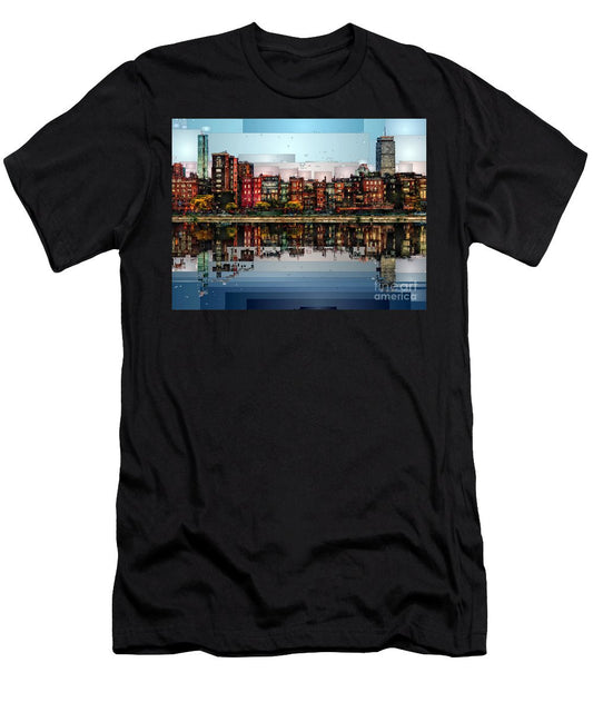 T-shirt pour homme (coupe ajustée) - Boston, Massachusetts