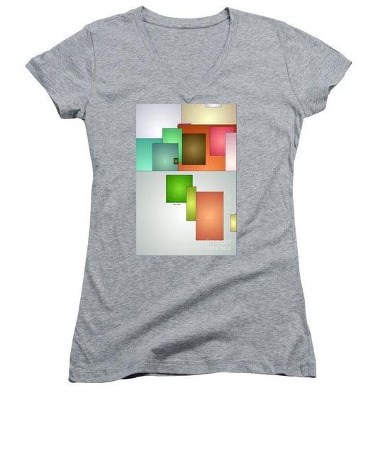 Women's V-Neck T-Shirt (Junior Cut) - Bright Future