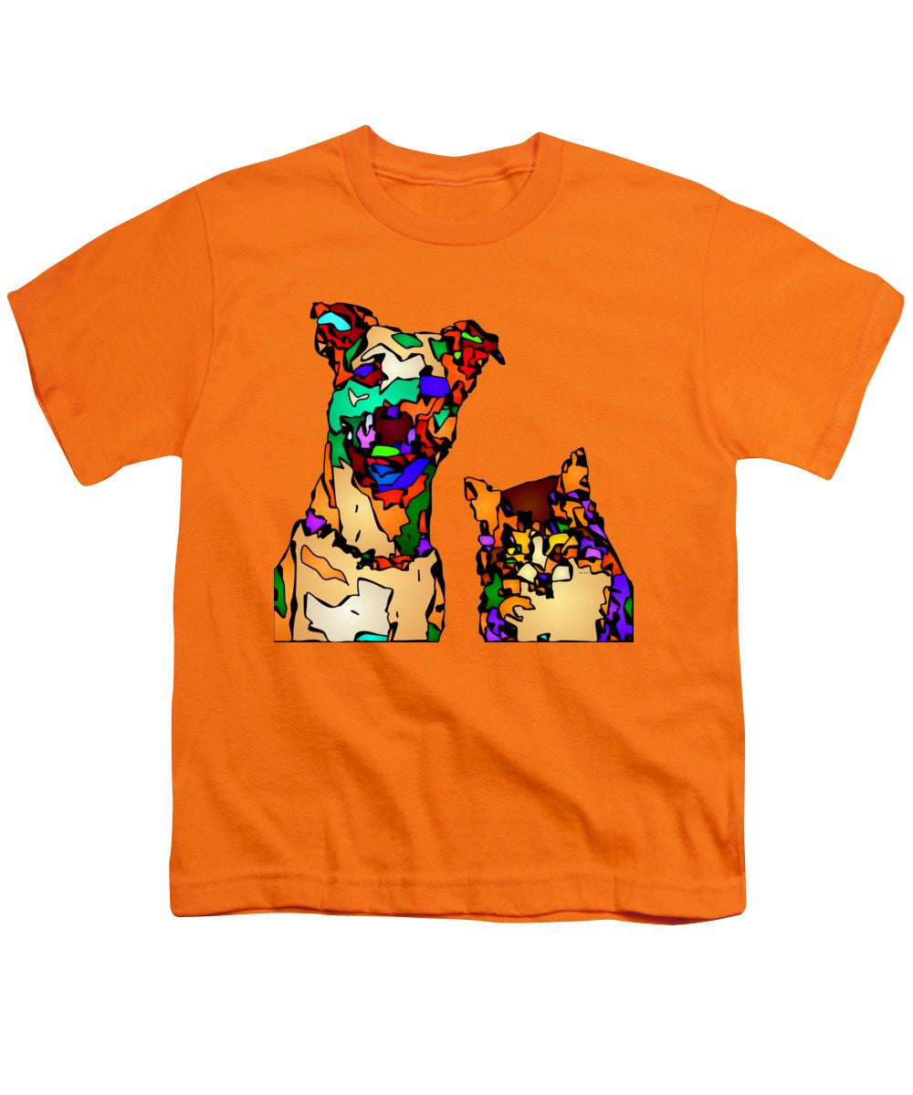 Youth T-Shirt - Buddies For Life. Pet Series