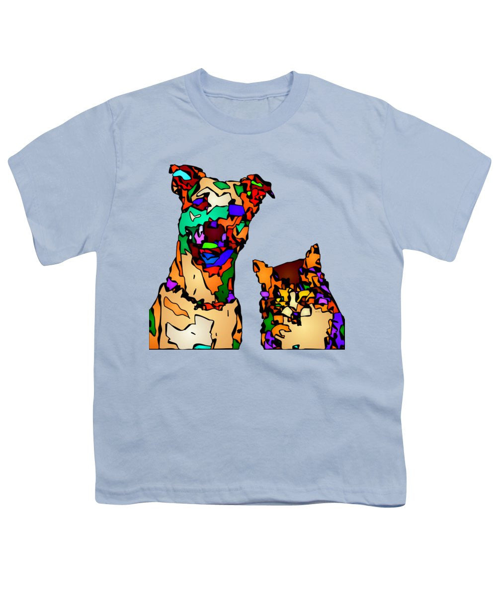 Youth T-Shirt - Buddies For Life. Pet Series