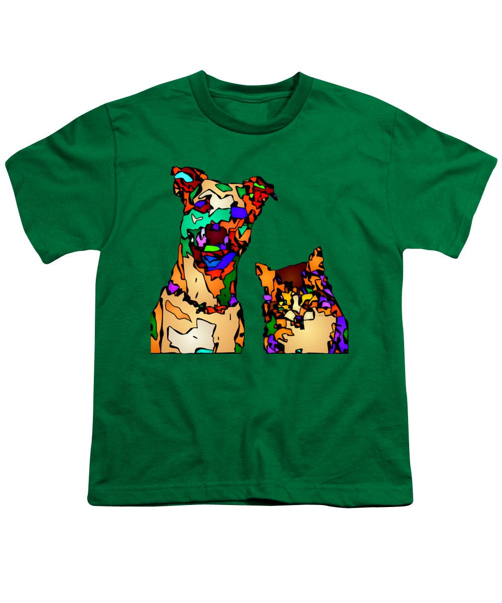 Youth T-Shirt - Buddies For Life. Pet Series