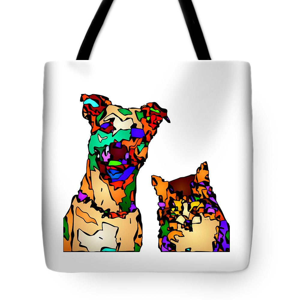 Tote Bag - Buddies For Life. Pet Series