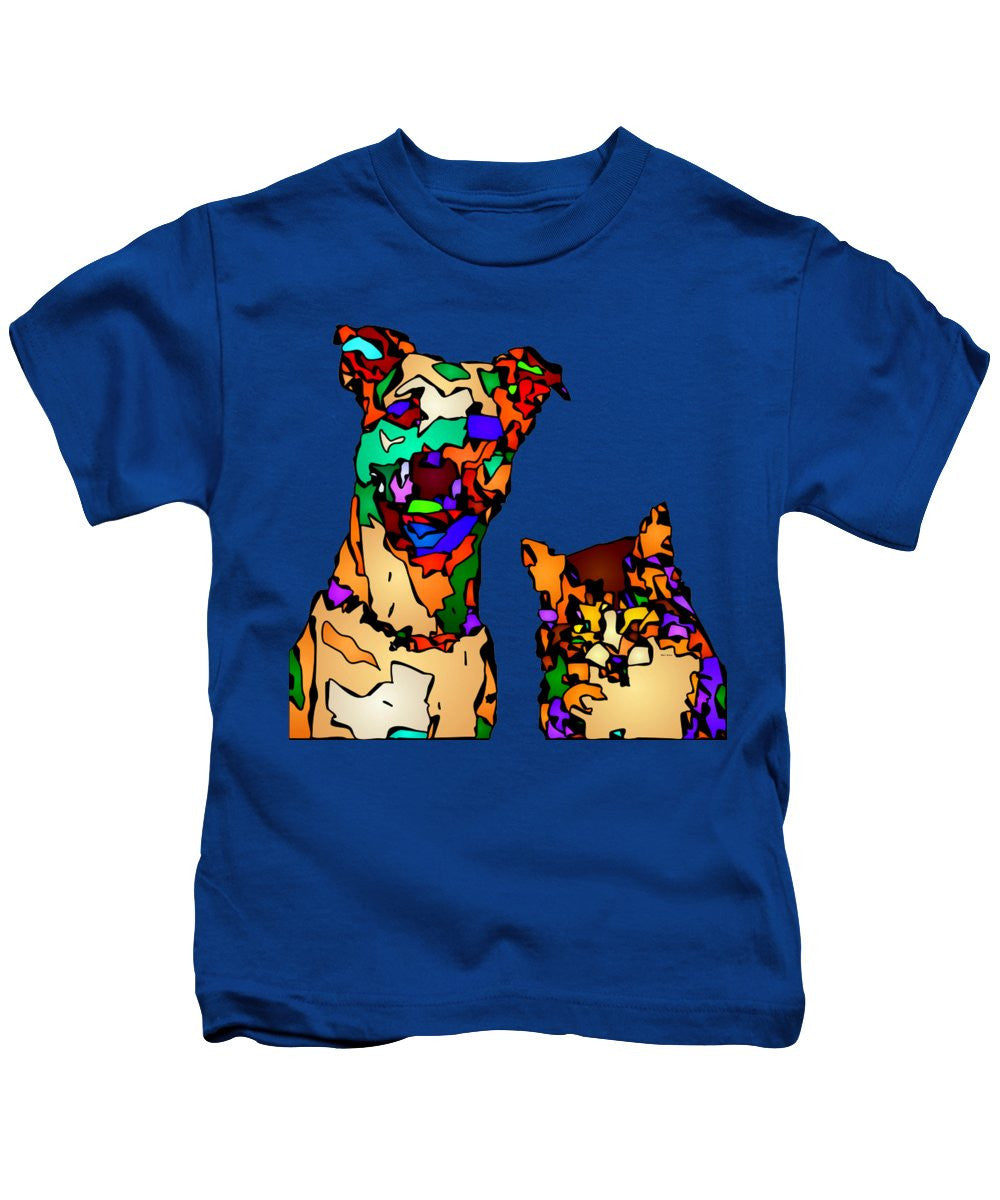 Kids T-Shirt - Buddies For Life. Pet Series