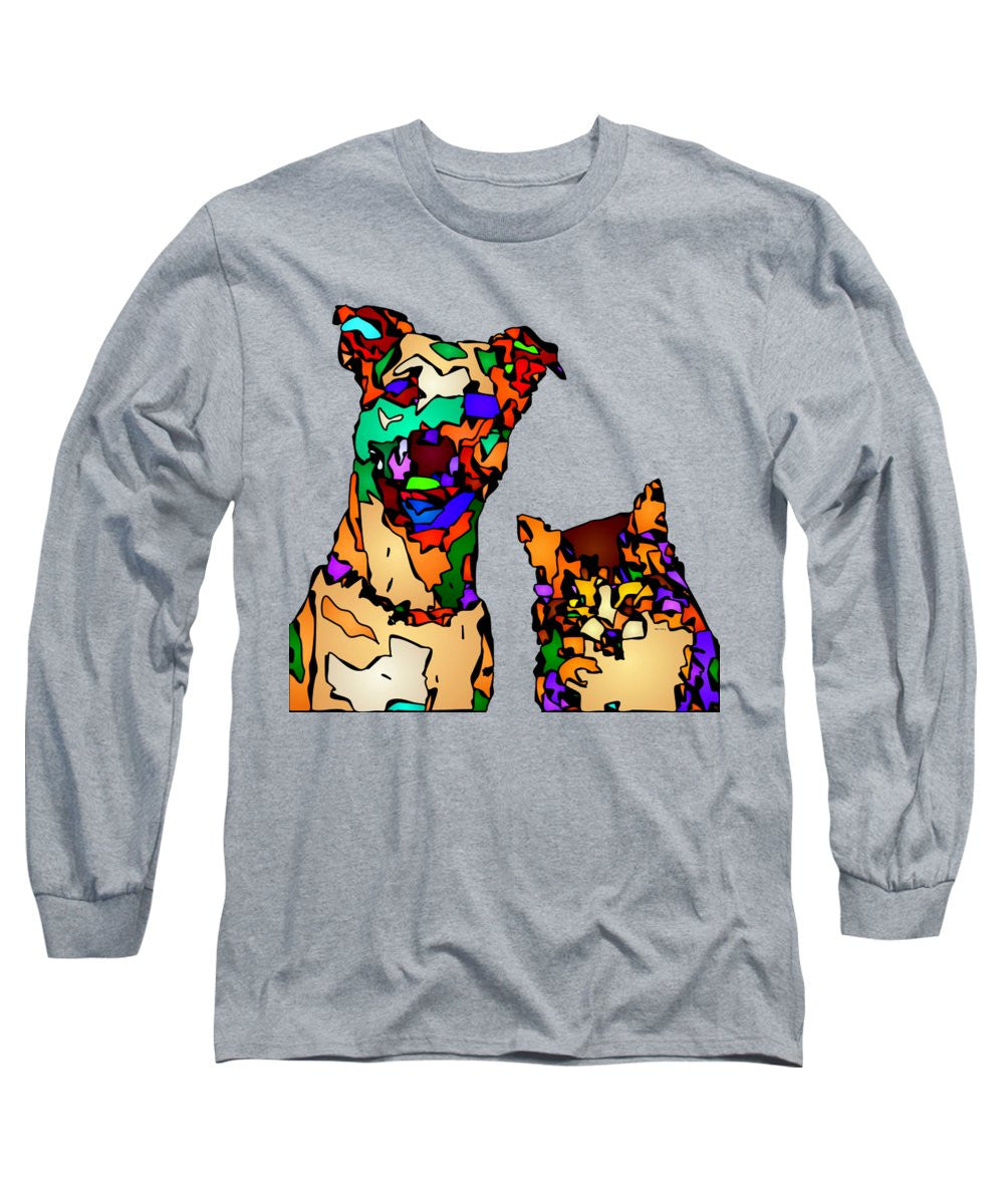 Long Sleeve T-Shirt - Buddies For Life. Pet Series