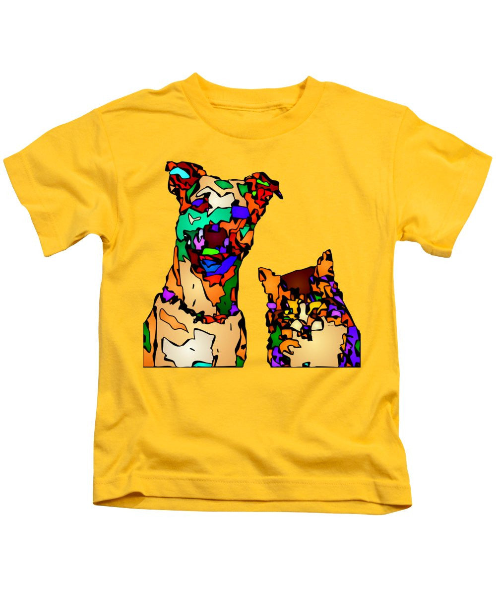 Kids T-Shirt - Buddies For Life. Pet Series