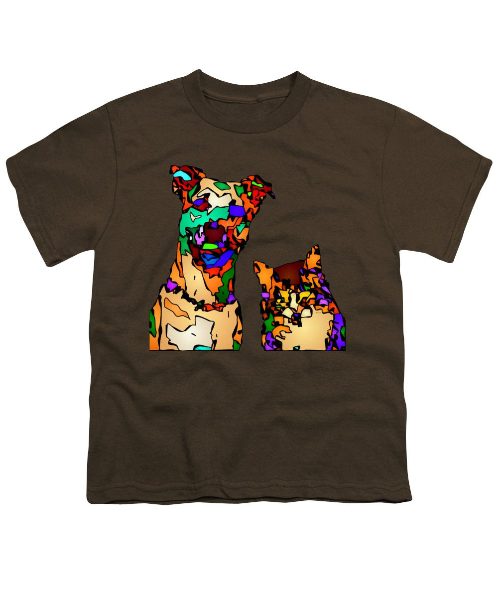 Youth T-Shirt - Buddies For Life. Pet Series