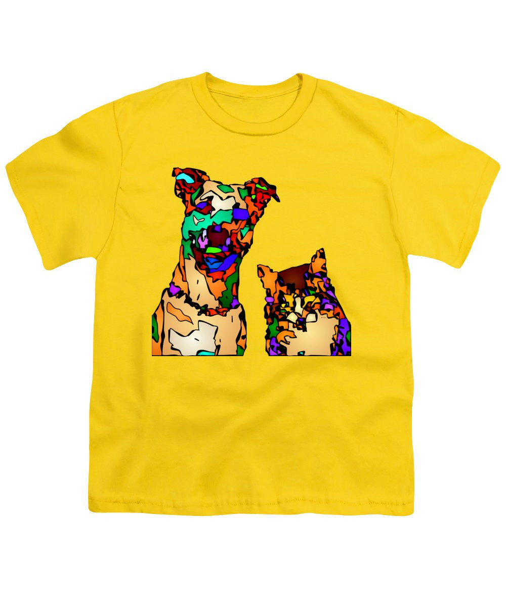 Youth T-Shirt - Buddies For Life. Pet Series