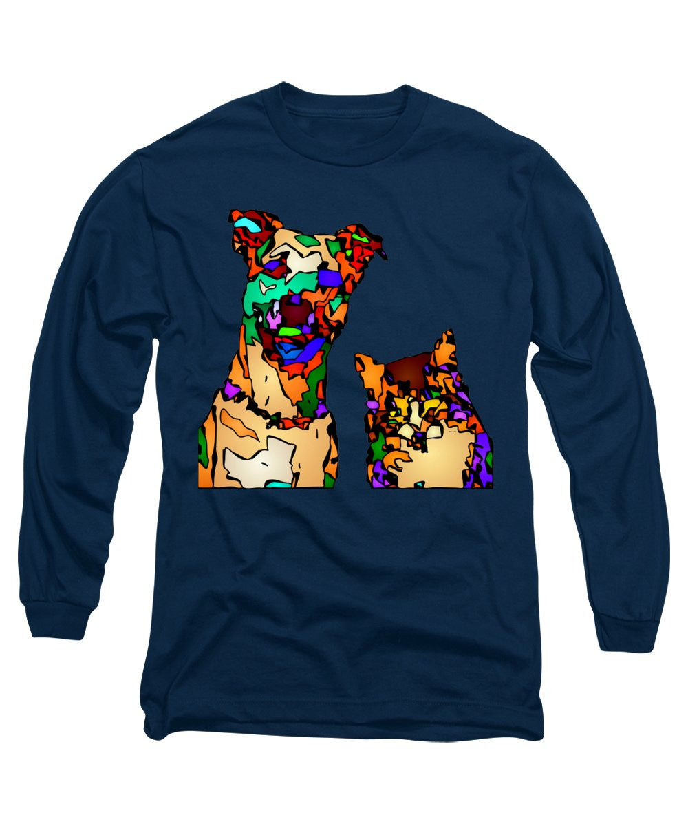 Long Sleeve T-Shirt - Buddies For Life. Pet Series