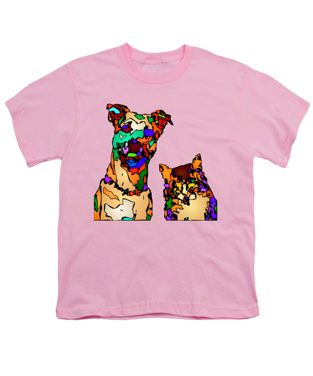 Youth T-Shirt - Buddies For Life. Pet Series