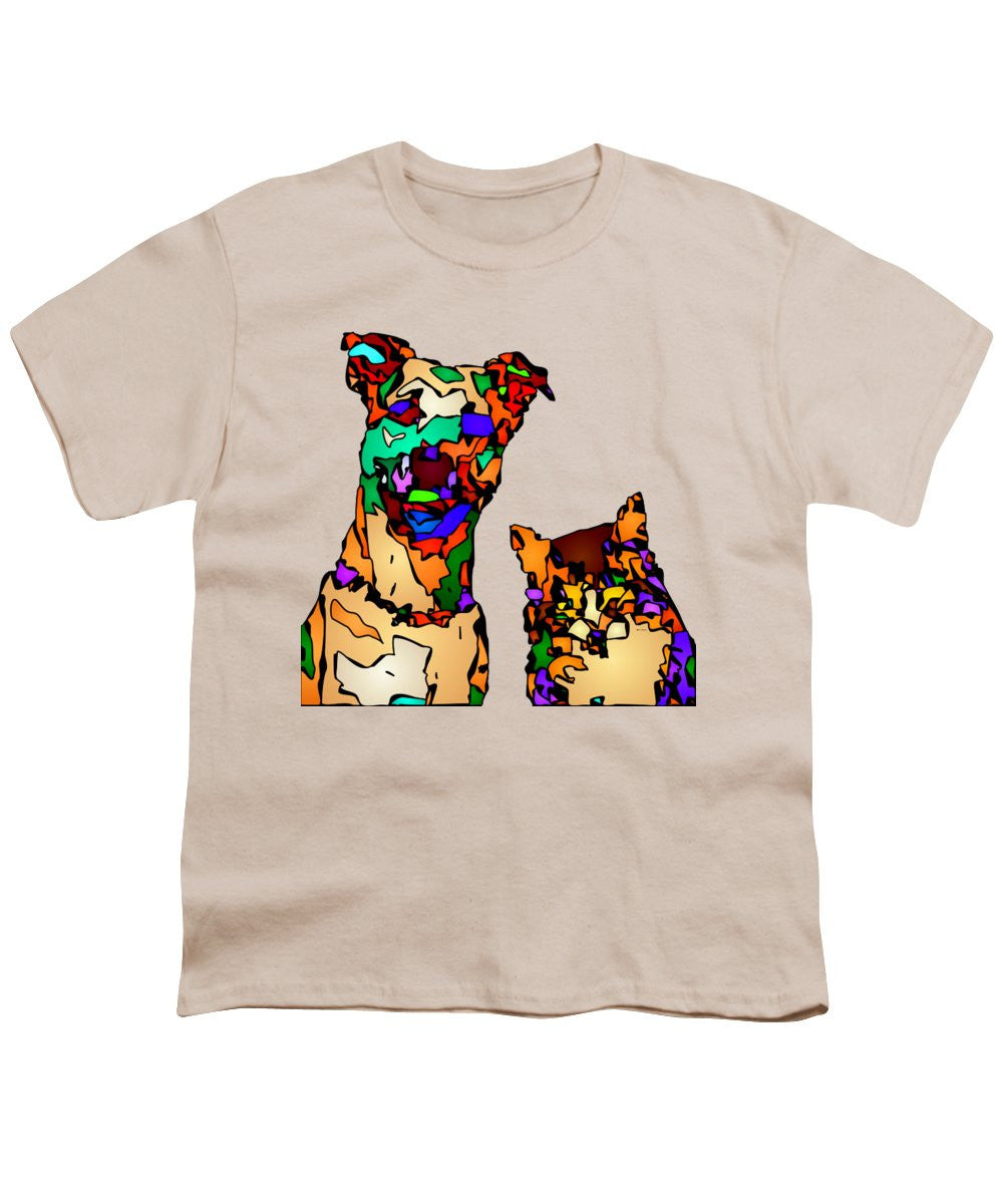 Youth T-Shirt - Buddies For Life. Pet Series