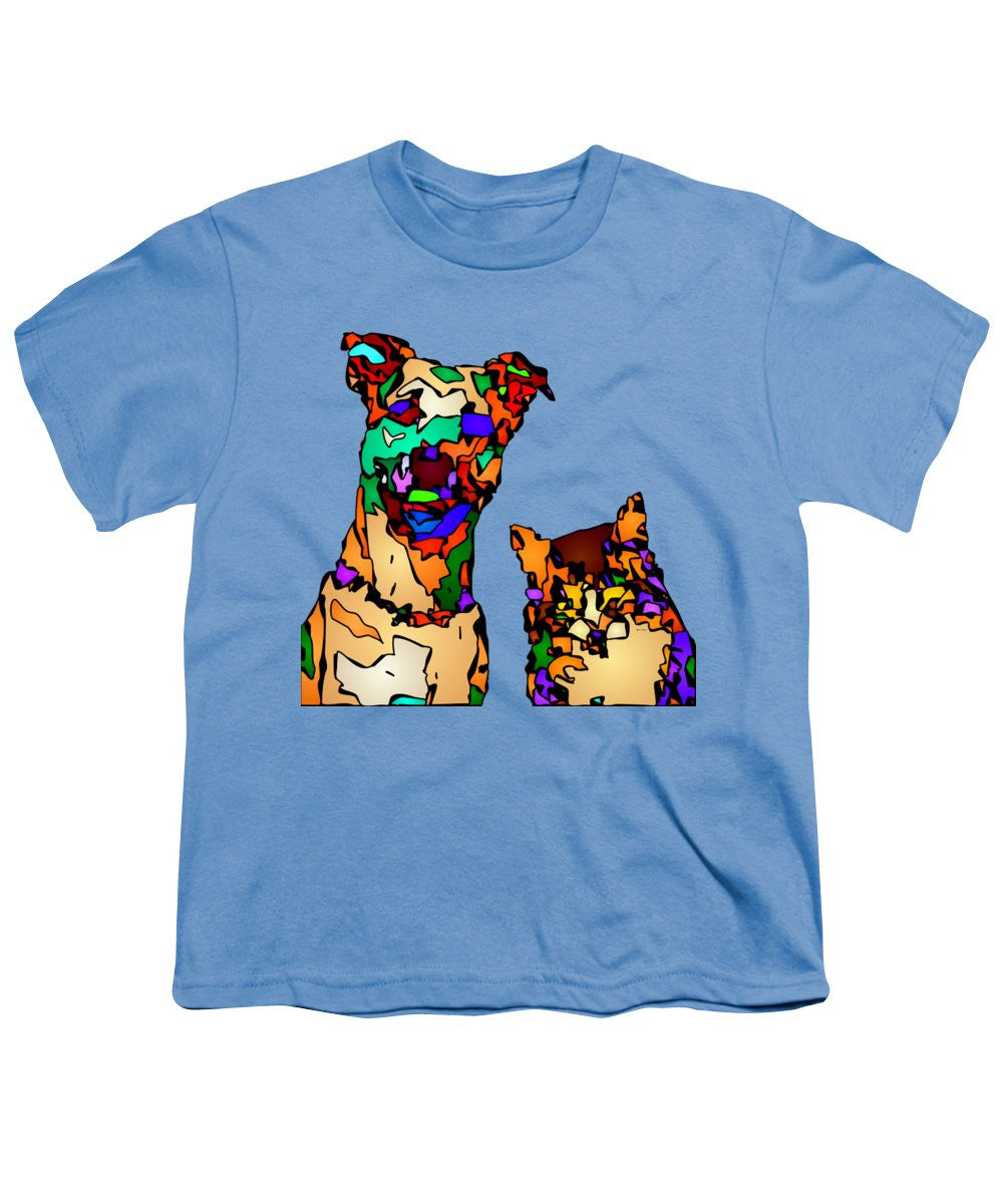 Youth T-Shirt - Buddies For Life. Pet Series